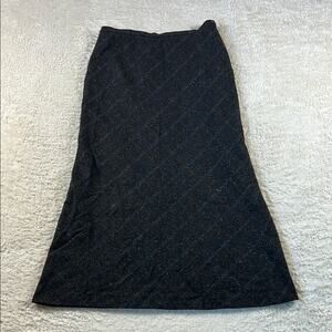 A Giannetti Italian wool blend sheath trumpet skirt, size 12